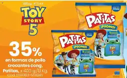 Coto Patitas, en formas de pollo crocantes cong. oferta