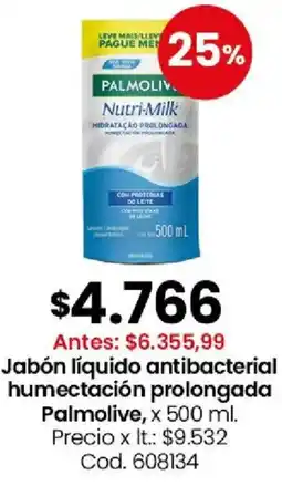 Coto Palmolive jabón líquido antibacterial humectación prolongada oferta