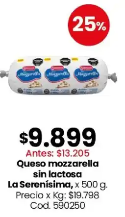 Coto La serenisima queso mozzarella oferta