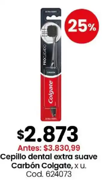 Coto Colgate cepillo dental extra suave carbón oferta