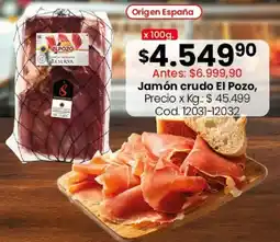 Coto El pozo jamón crudo oferta