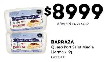 Diarco Barraza queso port salut media oferta