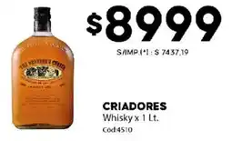 Diarco Criadores whisky oferta