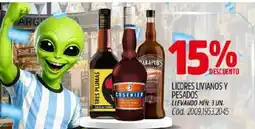 Supermercados Yaguar Licores livianos y pesados oferta