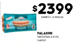 Diarco Paladini salchichas oferta