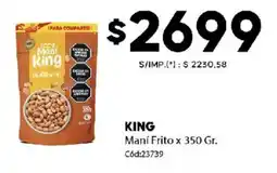 Diarco King maní frito oferta