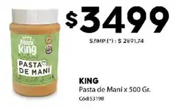 Diarco King pasta de maní oferta