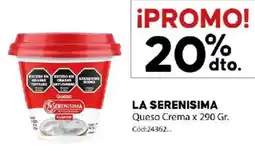 Diarco La serenisima queso crema oferta