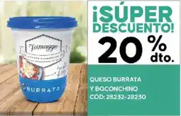 Diarco Formagge queso burrata y boconchino oferta