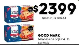 Diarco Good mark milanesa de soja oferta