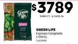 Diarco Green life espinaca congelada oferta