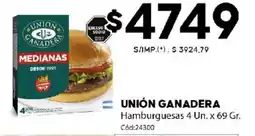 Diarco Unión ganadera hamburguesas oferta