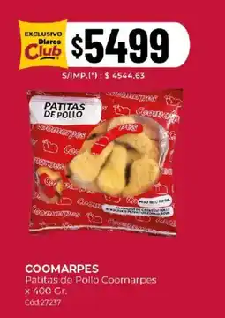 Diarco Coomarpes patitas de pollo oferta