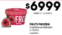 Diarco Fruti frozen Frambuesas Bañadas oferta