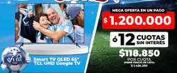 Supermayorista Vital Tcl smart tv qled 65" oferta
