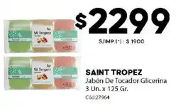 Diarco Saint tropez jabón de tocadoc glicerina oferta