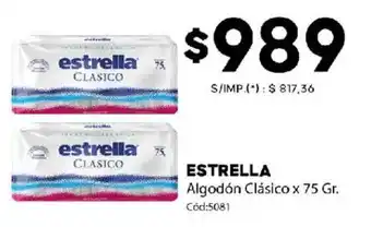 Diarco Estrella algodón clásico oferta