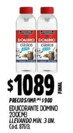 Supermercados Yaguar Domino clásico oferta