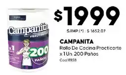 Diarco Campanita rollo de cocina practicorte oferta