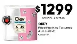 Diarco Okey papel higiénico texturado oferta