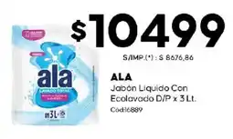 Diarco Ala jabón liquido con ecolavado d/p oferta