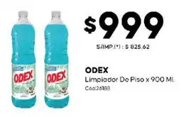 Diarco Odex limpiador de piso oferta