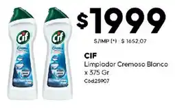 Diarco Cif limpiador cremoso blanco oferta