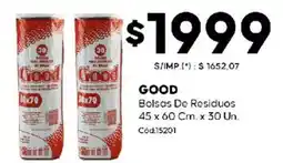 Diarco Good bolsas de residuos oferta