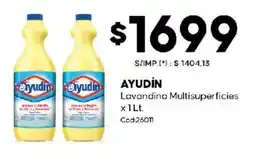 Diarco Ayudín lavandina multisuperficies oferta