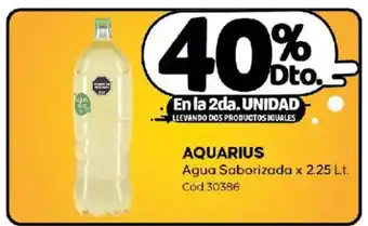 Diarco Aquarius agua saborizada oferta