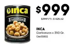Diarco Inca garbanzos oferta