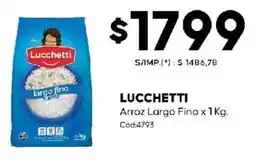 Diarco Lucchetti arroz largo fino oferta