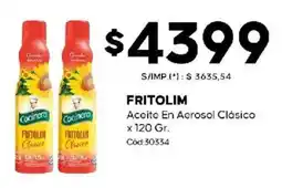 Diarco Fritolim aceite en aerosol clásico oferta