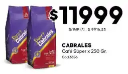 Diarco Cabrales café super tostado oferta