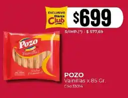 Diarco Pozo vainillas oferta