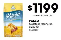 Diarco Paseo galletitas marineras oferta