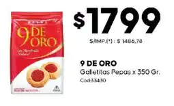 Diarco 9 de oro galletitas oferta