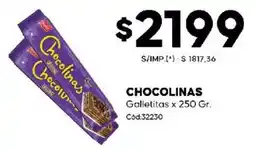 Diarco Chocolinas galletitas oferta