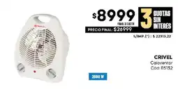 Diarco Crivel caloventor oferta