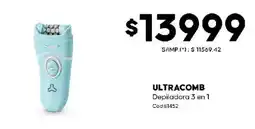 Diarco Ultragcomb depiladora 3 en 1 oferta