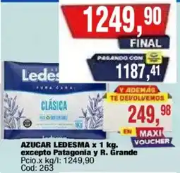 Maxiconsumo Ledés azúcar clásica oferta