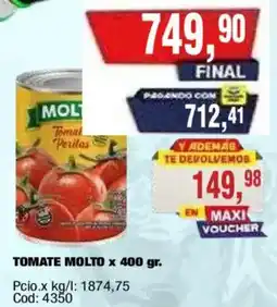 Maxiconsumo Molto tomate peritas oferta
