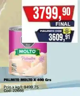 Maxiconsumo Molto palmitos oferta
