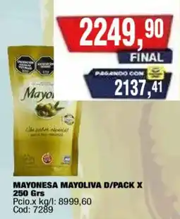 Maxiconsumo Mayoliva mayonesa oferta