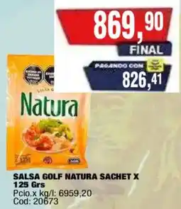 Maxiconsumo Natura salsa golf oferta