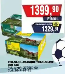 Maxiconsumo La tranqueera yer.saq l.tranque trad-suave oferta