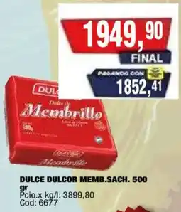 Maxiconsumo Dulce dulcor membrillo oferta