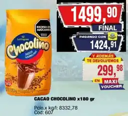 Maxiconsumo La virginia chocolino oferta