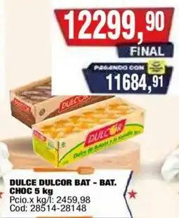 Maxiconsumo Dulcor dulce bat - bat. choc oferta