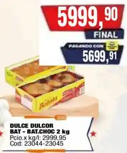 Maxiconsumo Dulce dulcor bat - bat.choc oferta